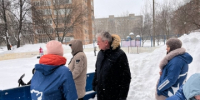 «Единая Россия» проверила содержание спортплощадки на улице Некрасова - ProReutov.Ru